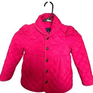 Girl’s Ralph Lauren quilted coat, 4/4T.